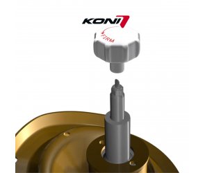 Koni-Adjust-Sensitiv-AT-Eibach Höherlegungsfahrwerk für Volkswagen (VW) T5 Caravelle nur zylindrische Federbein-Klemmung